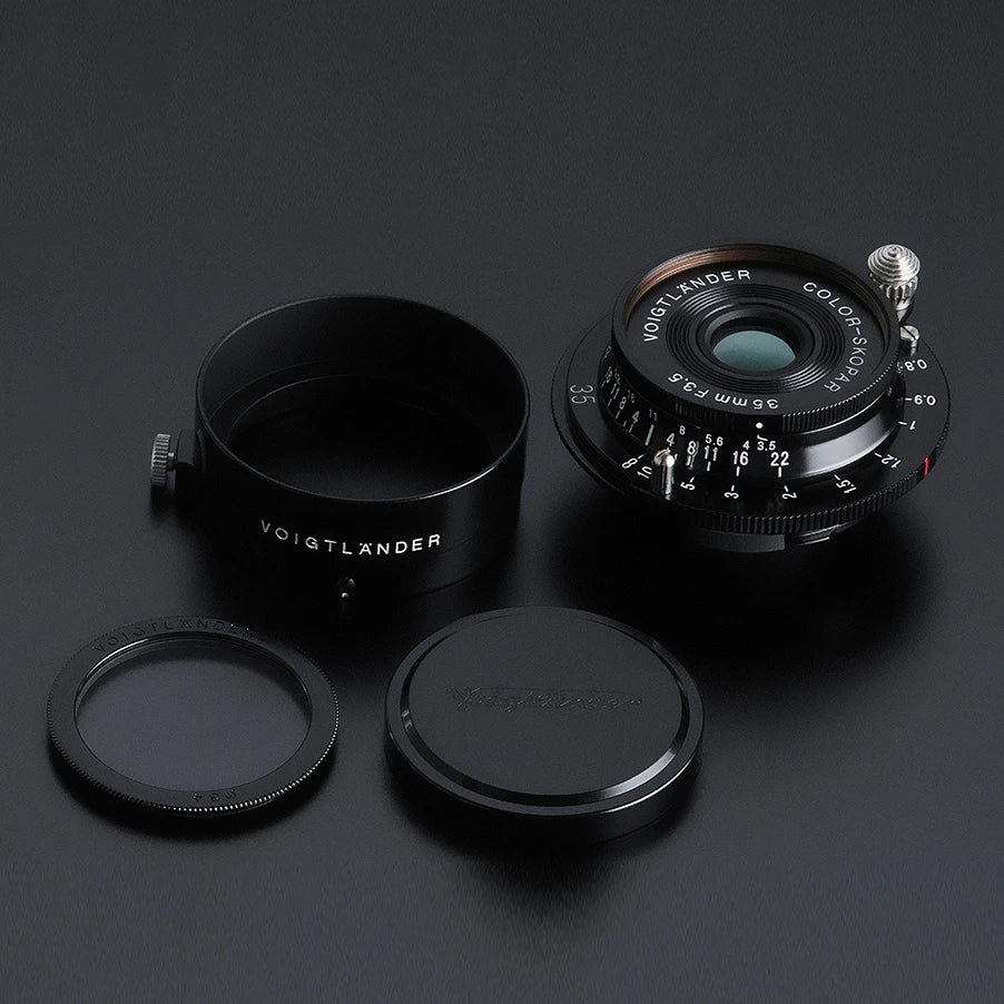 Voigtlander 35mm f3.5 VM Color-Skopar ASPH Lens Black