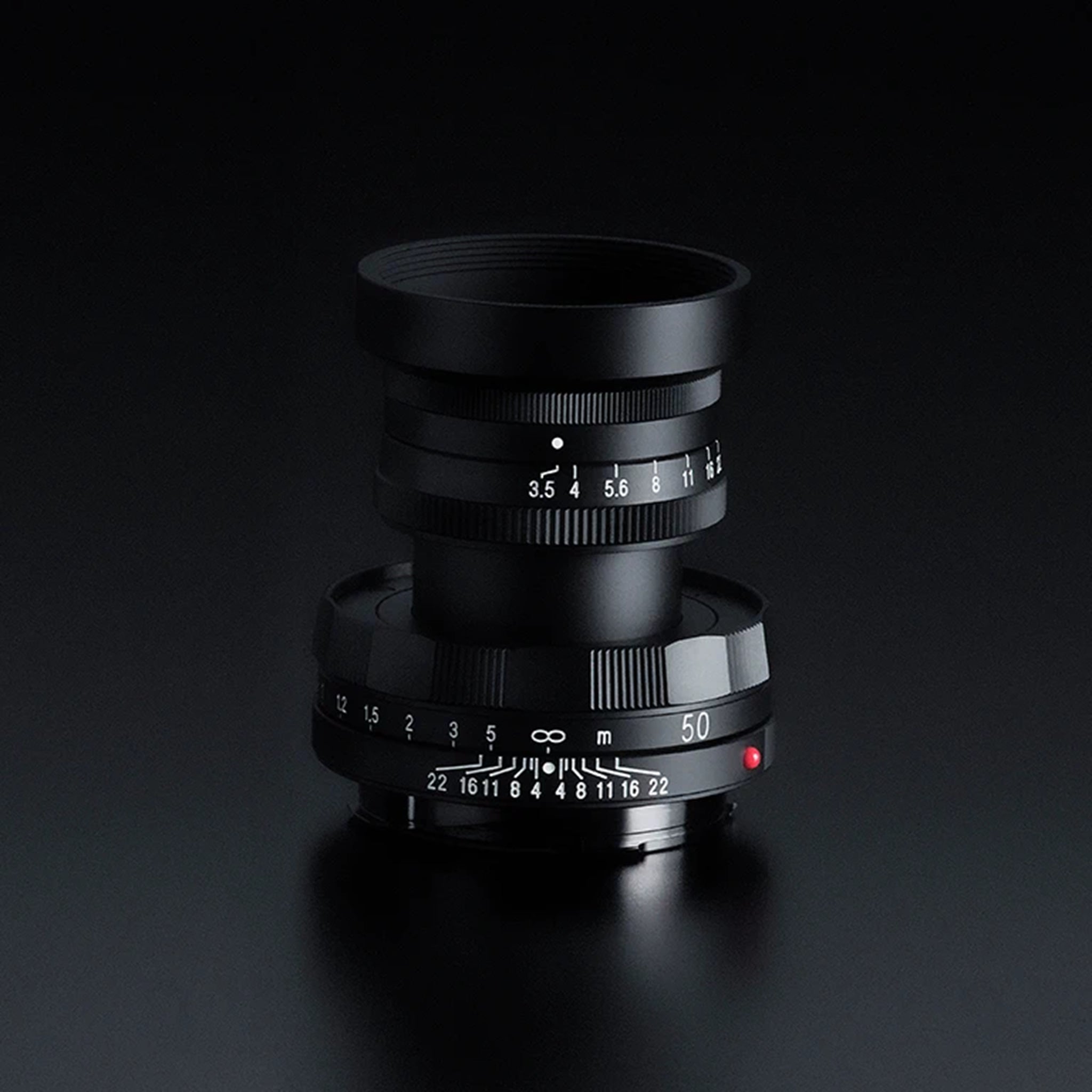 Voigtlander 50mm f3.5 APO-LANTHAR VM Type I Matte Black Lens