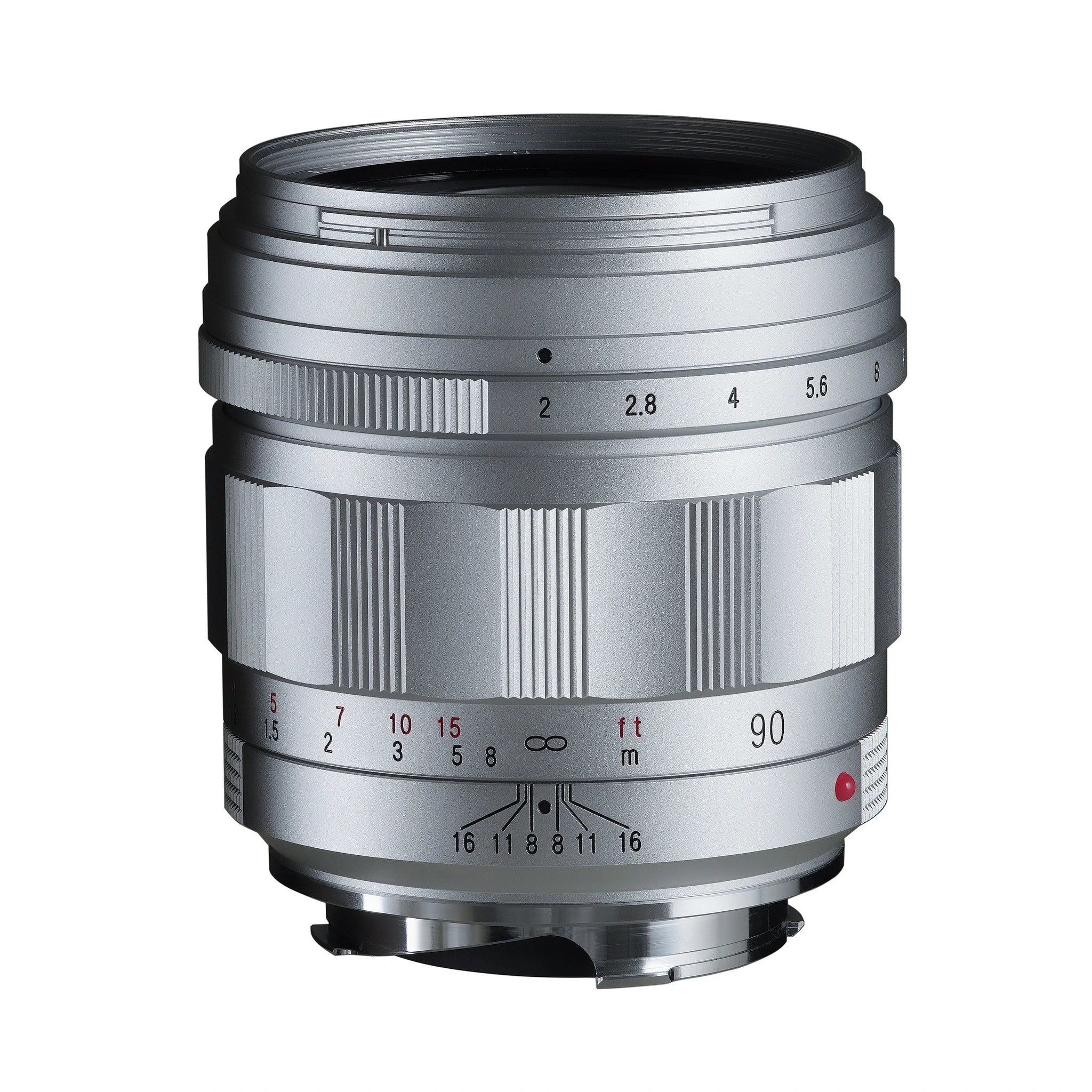 Voigtlander 90mm f2 VM Apo-Ultron Silver Lens