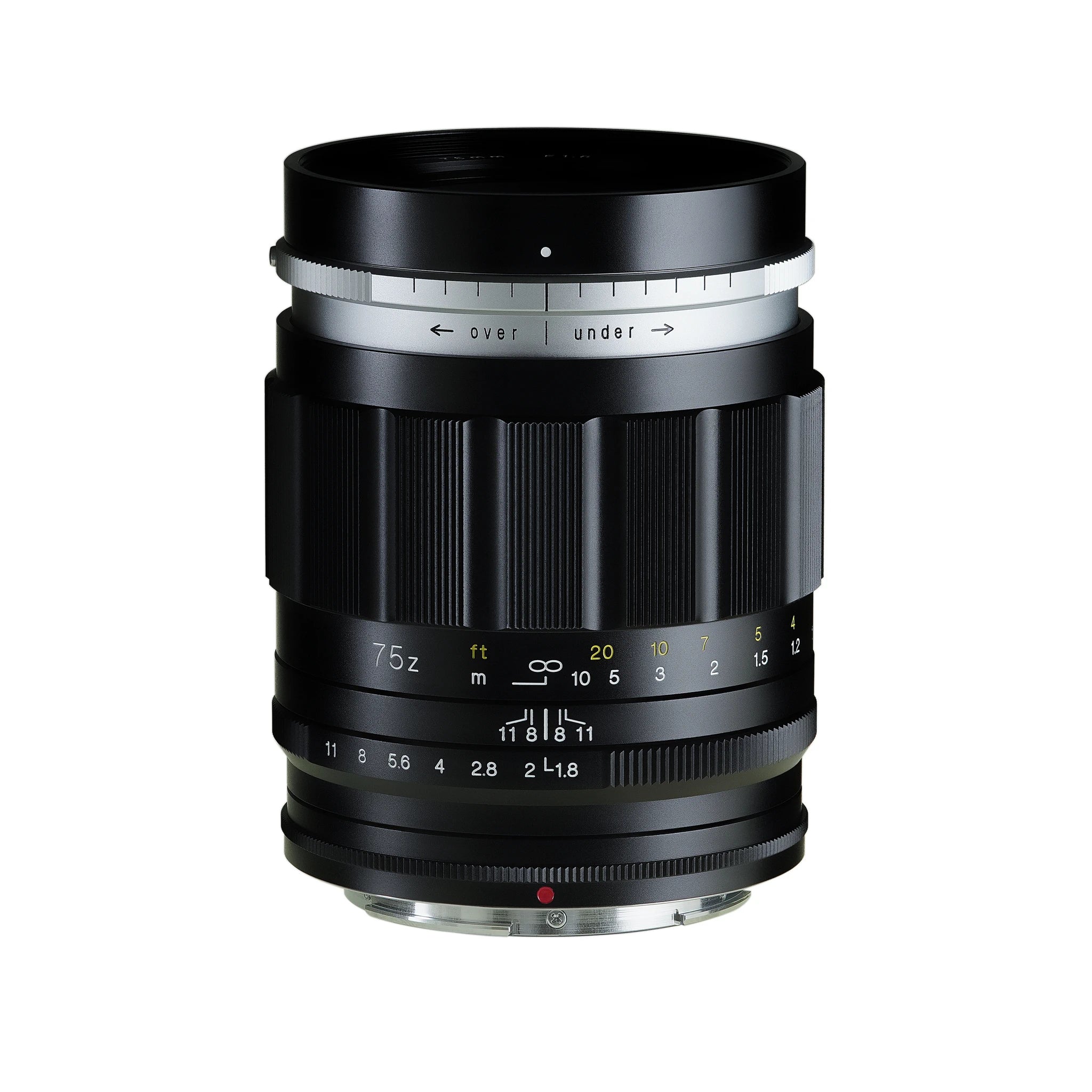 Voigtlander 75mm f1.8 Portrait Heliar for Nikon Z Mount Cameras