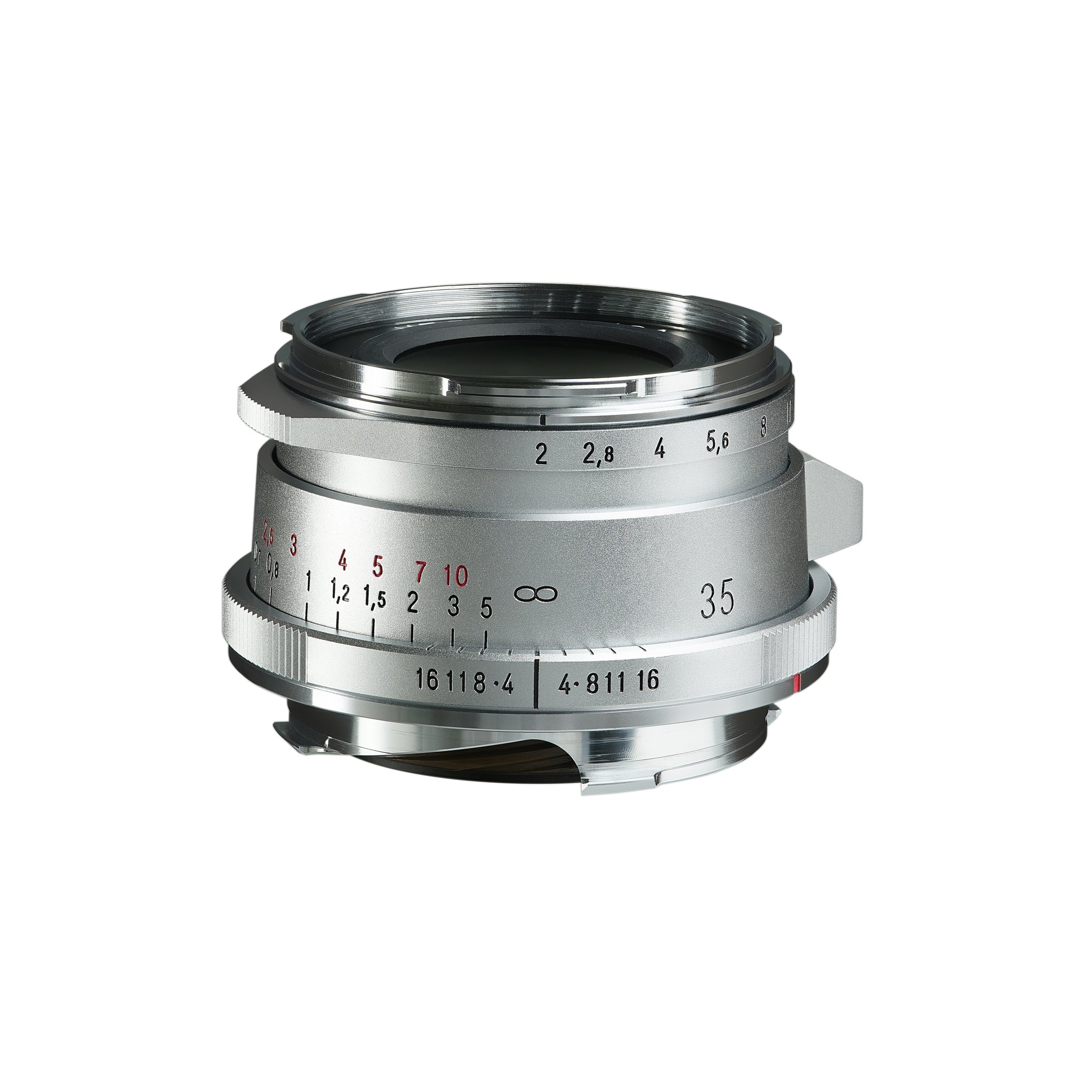 Voigtlander 35mm f2 VM ASPH ULTRON Vintage Line Type II Objectif Argent