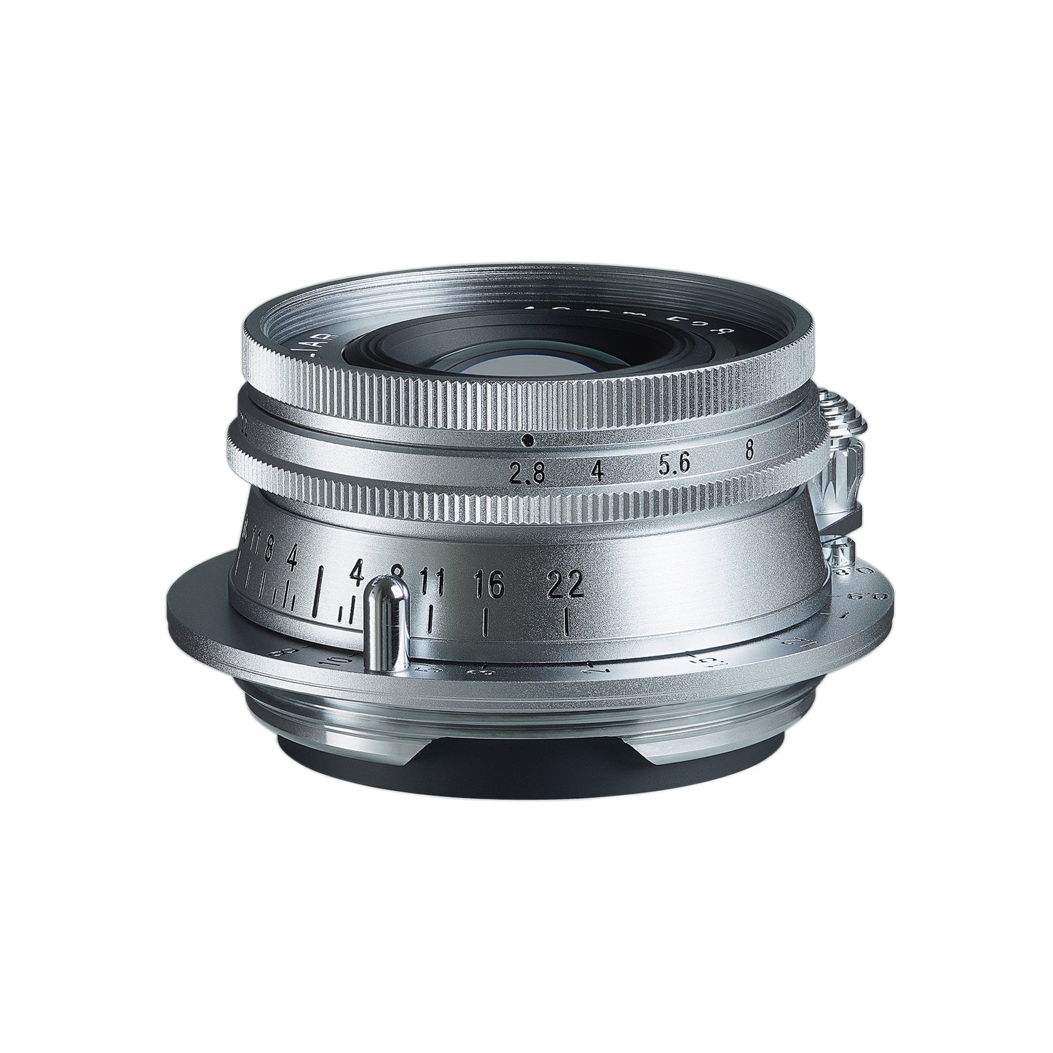 Voigtlander 40mm f2.8 Heliar Aspherical L39 Screw Fit Lens Silver