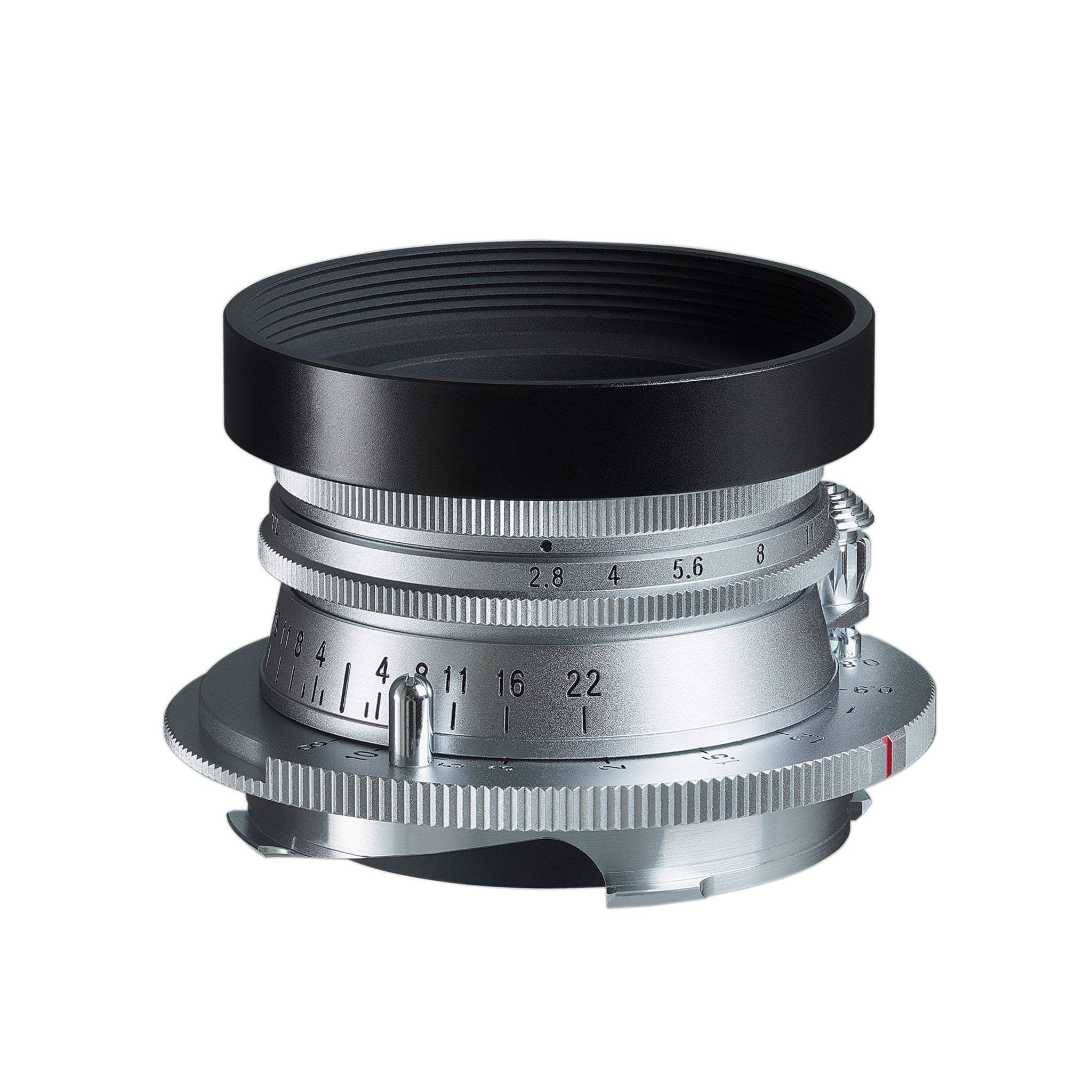 Voigtlander 40mm f2.8 Heliar Aspherical VM Lens Silver