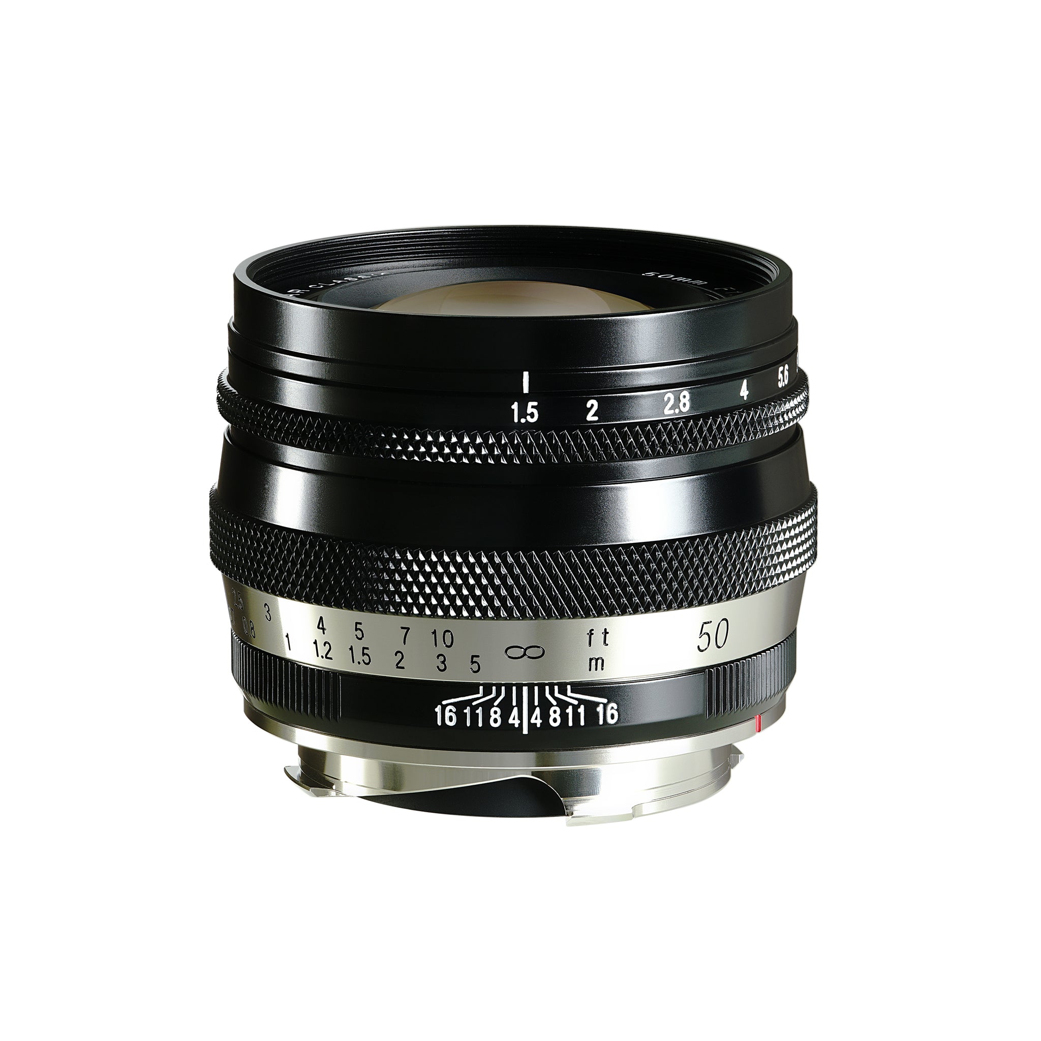 Voigtlander 50mm f1.5 VM Mount Heliar Classic Lens