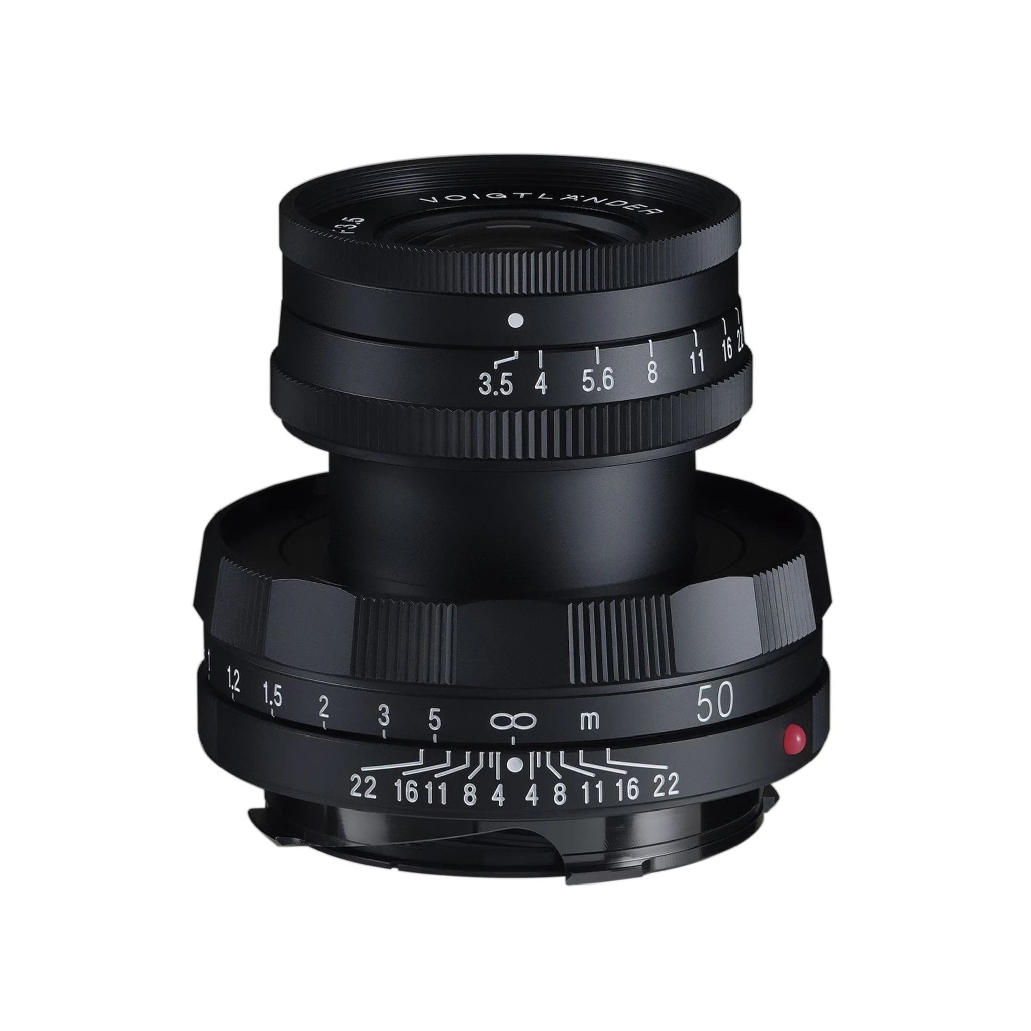 Voigtlander 50mm f3.5 APO-LANTHAR VM Type I Matte Black Lens