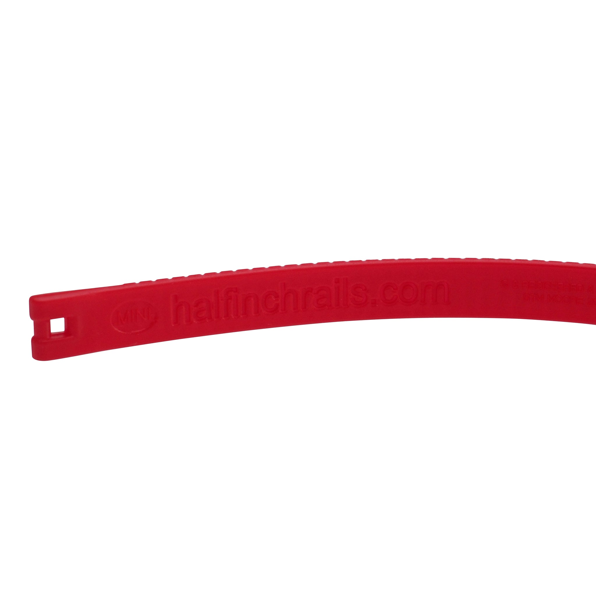 Half Inch Rails Mini Zip Tie Focus Gear - Red