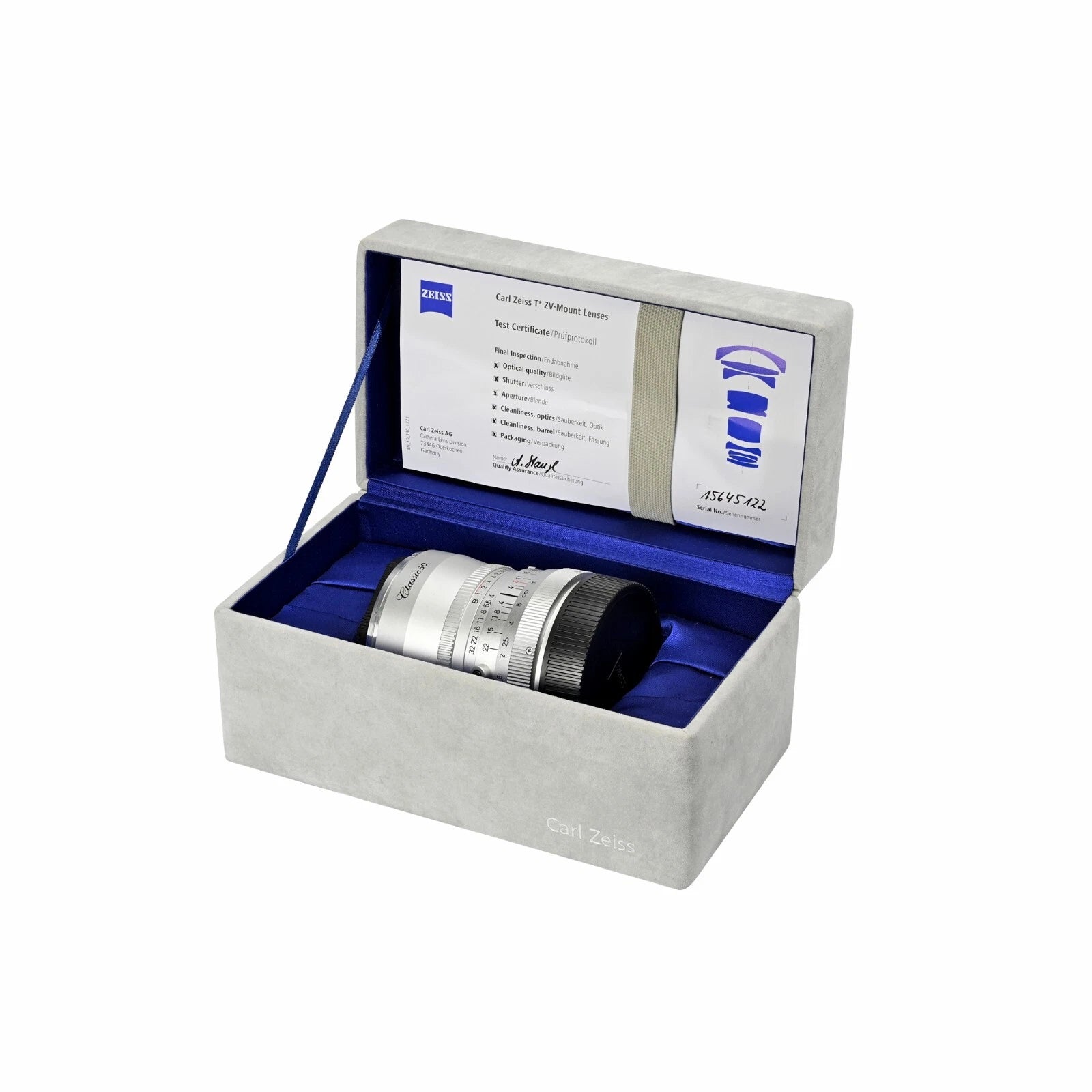 Pre-Owned Carl Zeiss ZV 50mm f4 Distagon Limited Edition Hasselblad V Fit Lens 122/1000