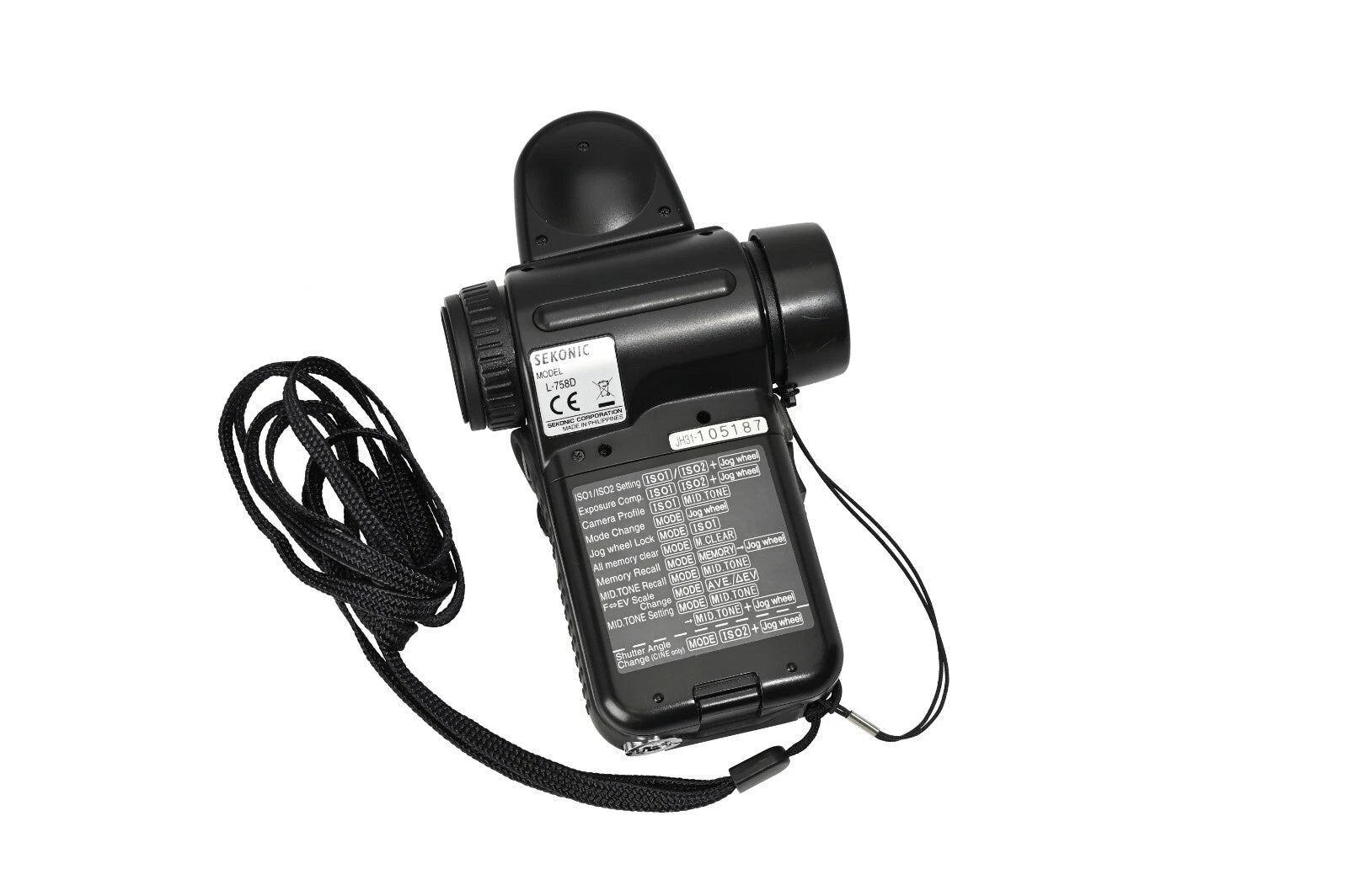 Pre-Owned Sekonic L-758D Digital Master Light Meter