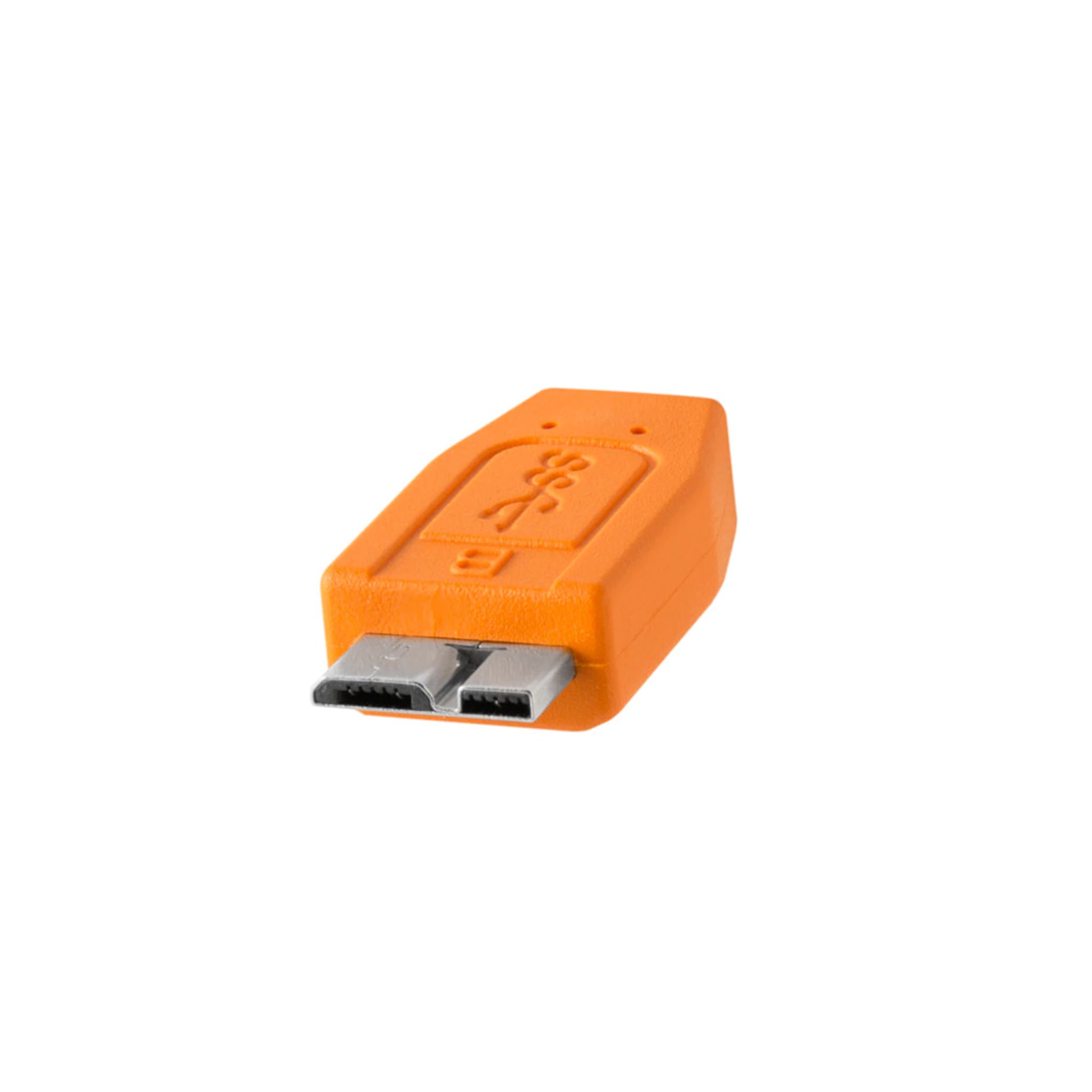 Tether Tools TetherPro USB-C to USB 3.0 Micro-B 31' (9.4m) High-Visibility Orange Cable Kit