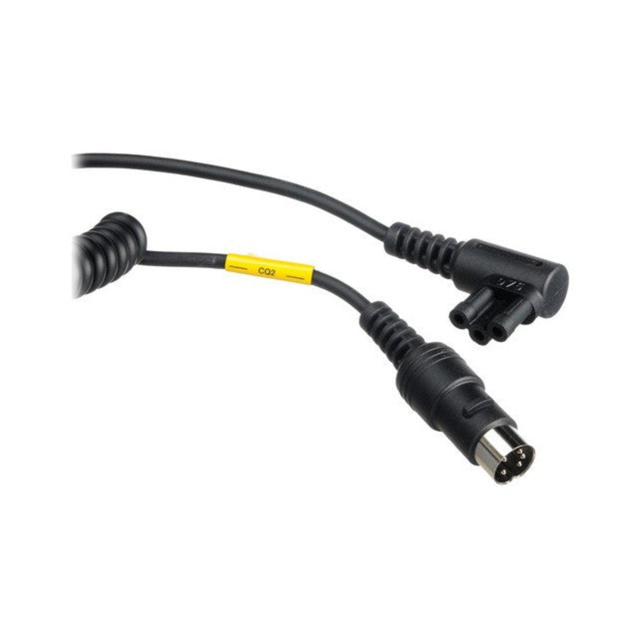 Quantum CQ2 Long Locking Coiled Power Cable