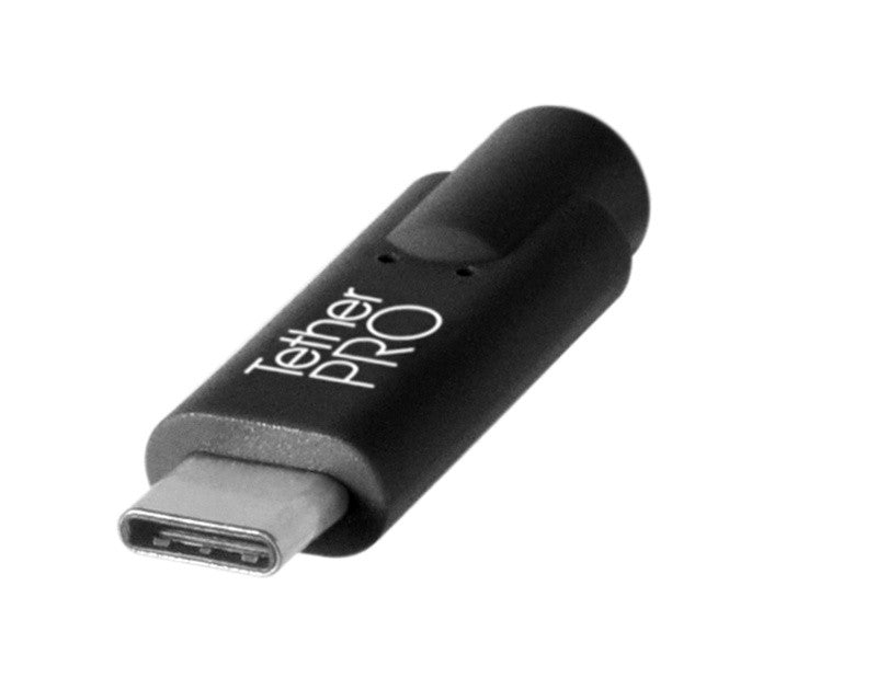 TetherTools CUC3315-BLK TetherPro USB-C to 3.0 Micro-B, 15' (4.6m) Black Cable