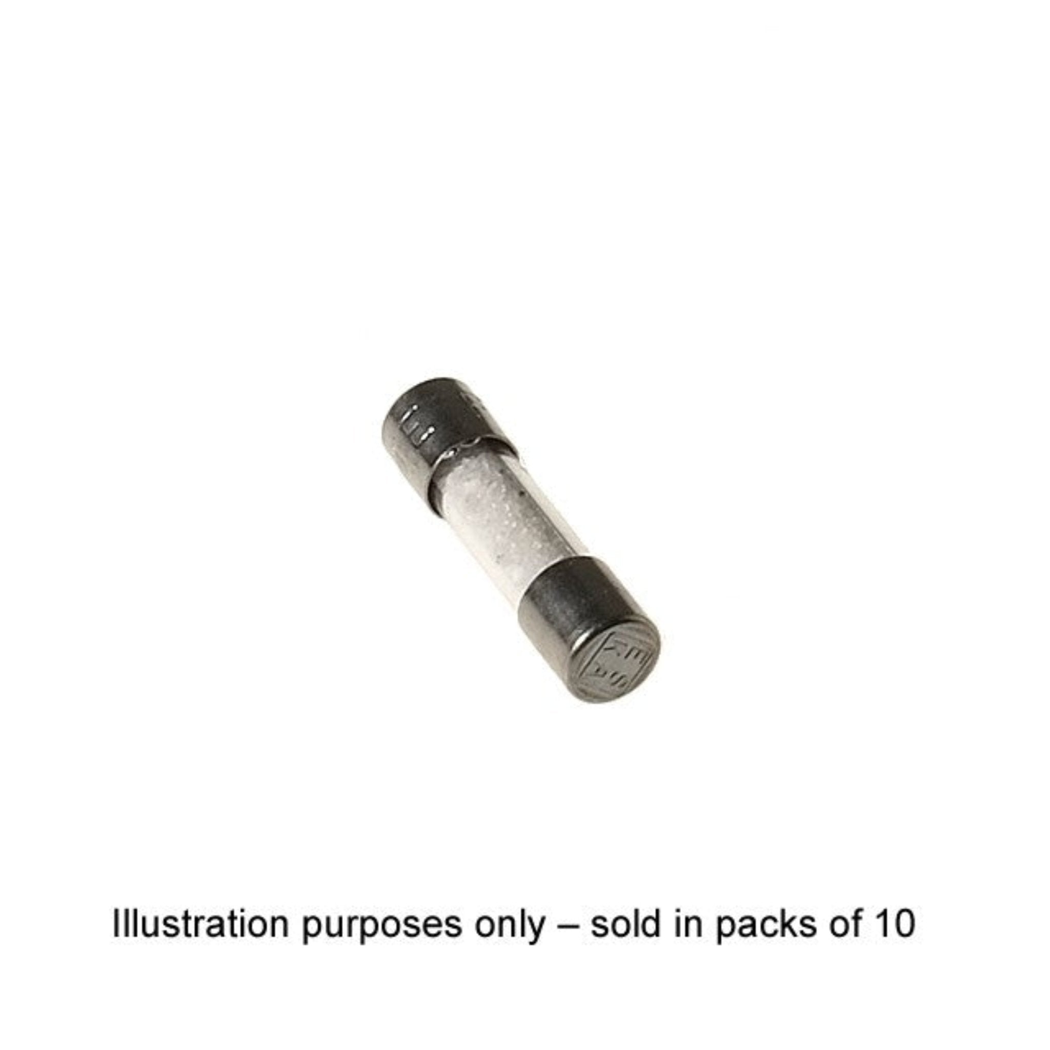 Hedler Spare Fuse F6.3A 1000W (10 Pieces)