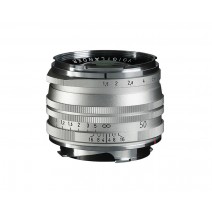 Voigtländer-Voigtlander 50mm f1.5 II VM ASPH Vintage Line Nokton Silver SC Lens