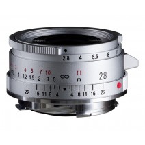 Voigtländer-Voigtlander 28mm f2.8 COLOR-SKOPAR Aspherical VM Lens Type II Silver
