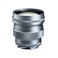 Voigtländer-Voigtlander 75mm f1.5 VM ASPH Vintage Line Nokton Silver Lens