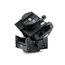 Arca Swiss Tripod Heads-Arca Swiss C1 Cube Tripod Head with Geared Panning and MonoballFix Device and Leather Case