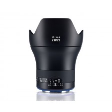 Zeiss-Zeiss 21mm f2.8 Milvus Wide Angle SLR Lens Canon ZE Fit