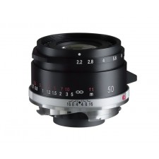 Voigtländer-Voigtlander 50mm f2.2 Color-Skopar VM Lens Black